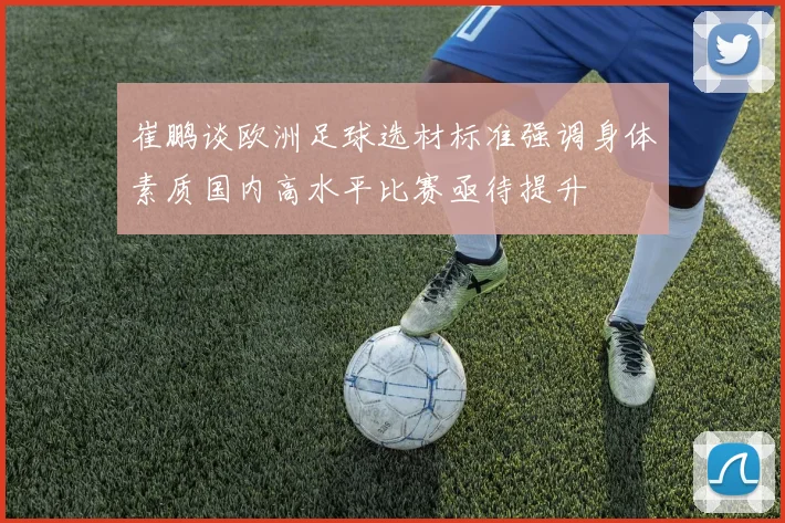 崔鹏谈欧洲足球选材标准强调身体素质国内高水平比赛亟待提升
